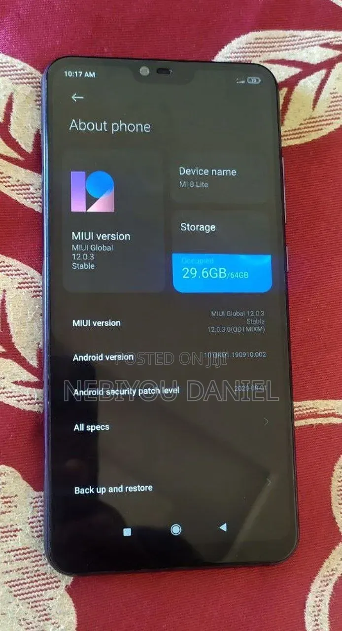 Xiaomi Mi 8 Lite 64 GB Silver