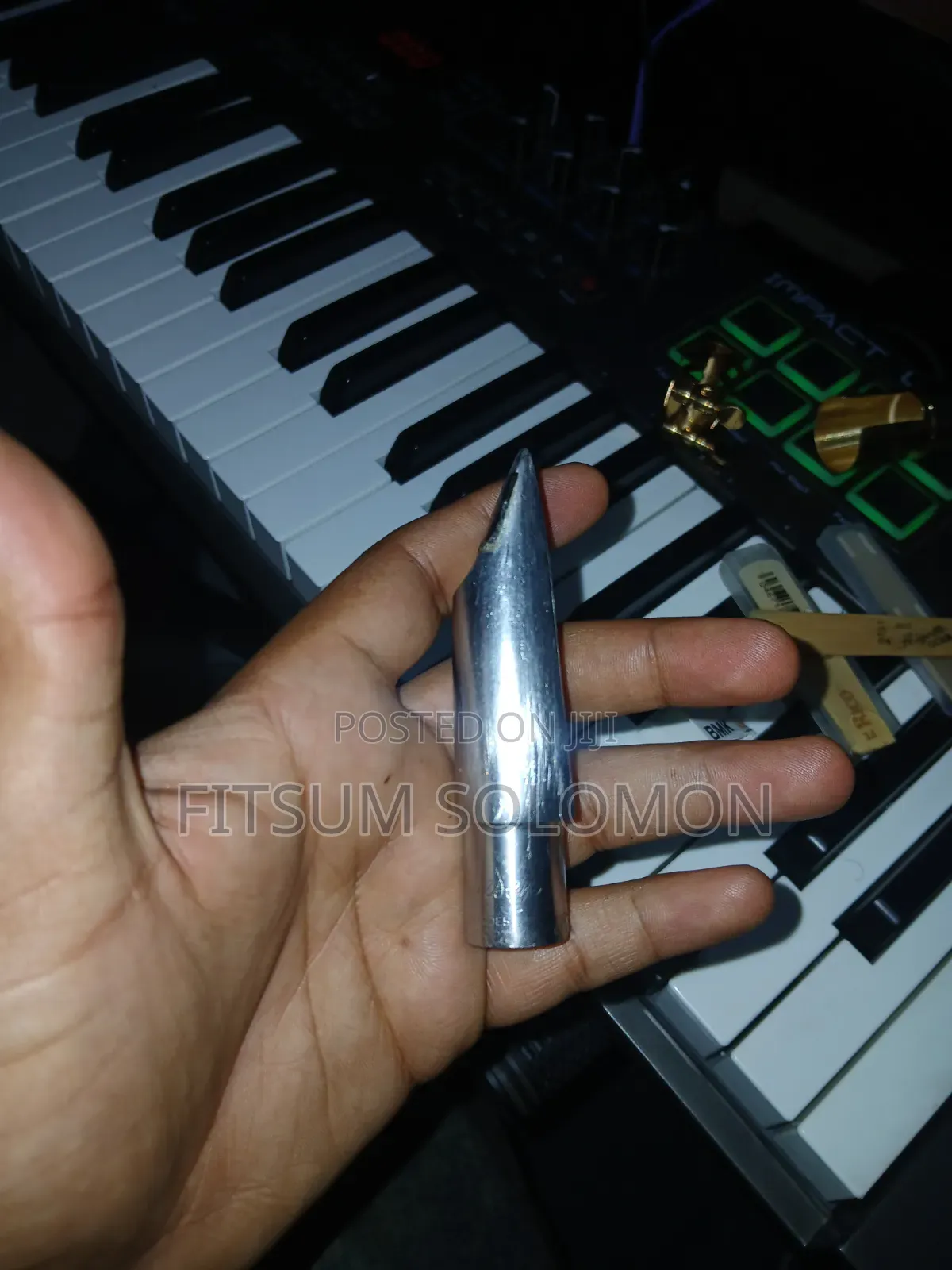 Alto Saxophone Metal Mouthpiece
