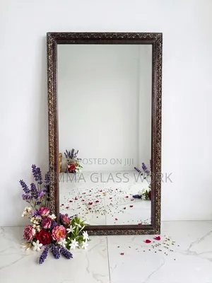 Mirror 3mm በ ፍሬም የተሰራ 50×100