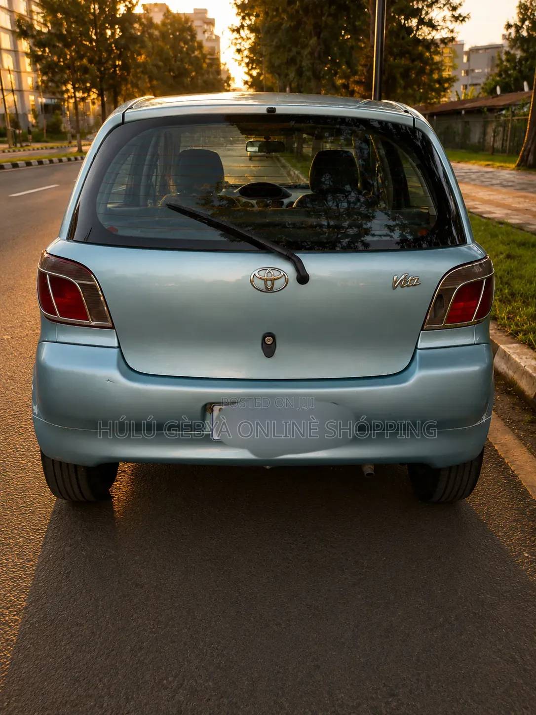 Toyota Vitz 2001 Blue