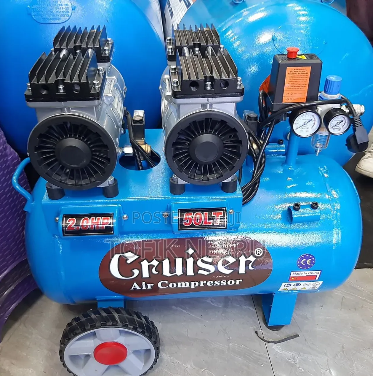 Oil Free Air Compressor 50l