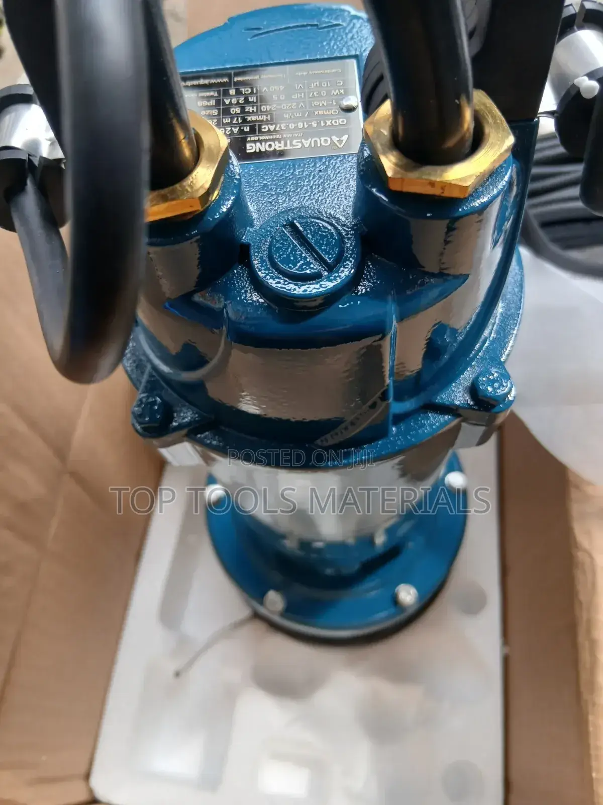 Aquastrong QDX1.5-16-0.37AC Blue Submersible Drainage Water Pump