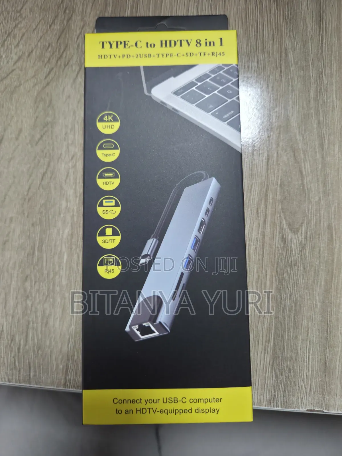 TYPE-C to HDTV 8 in 1 Adapter