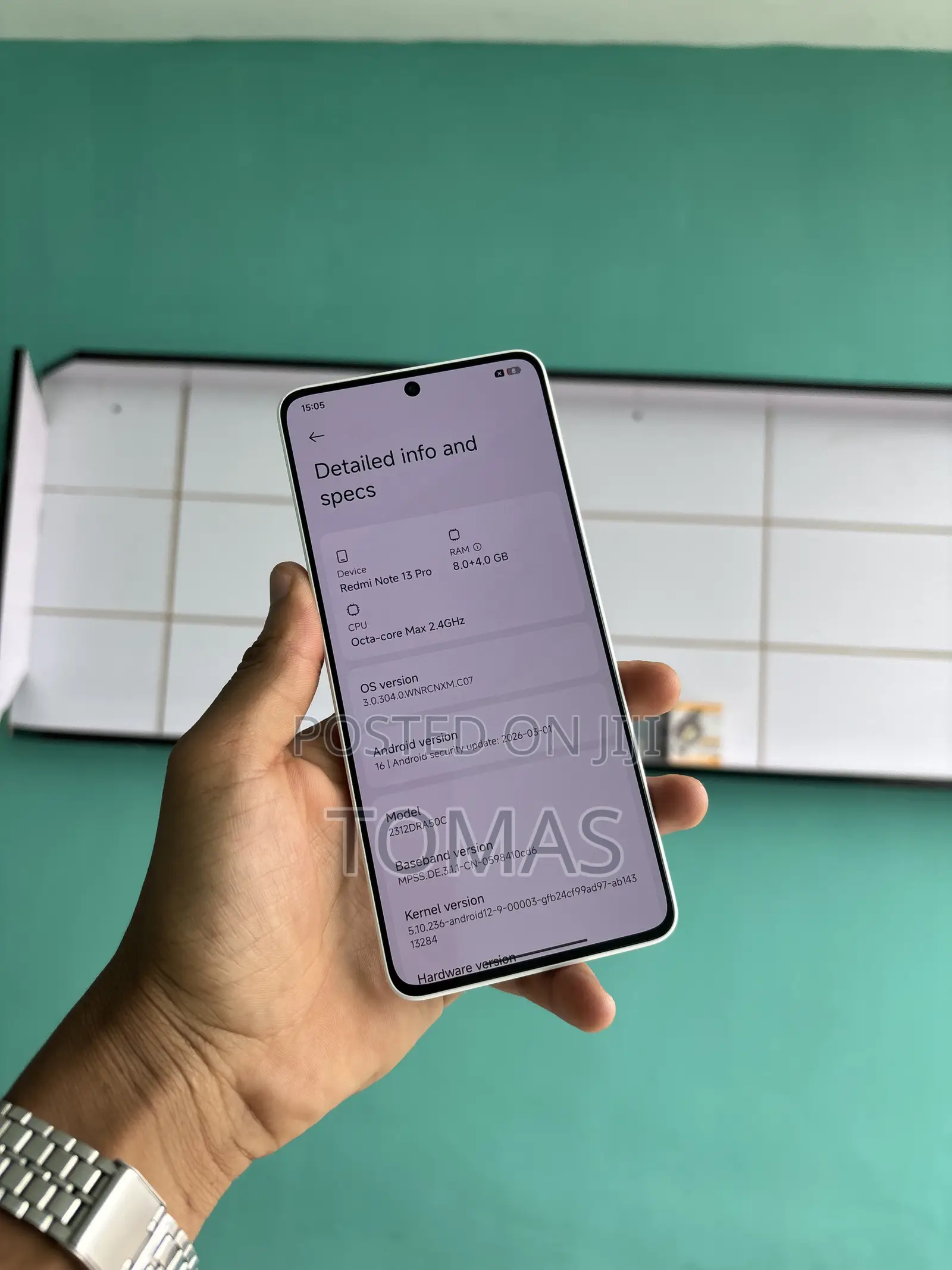 Xiaomi Redmi Note 13 Pro 5G 256 GB White