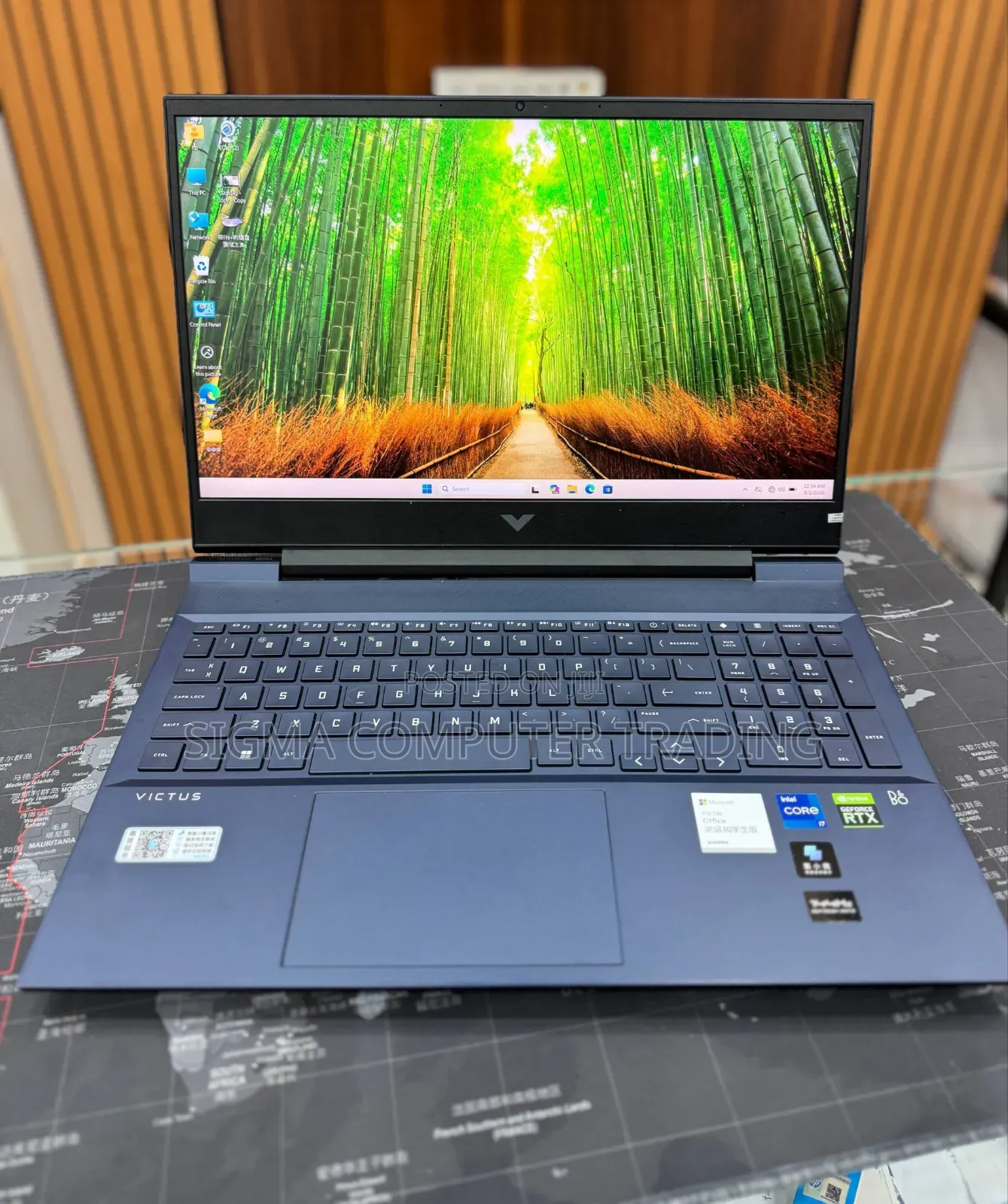 New Laptop HP Victus 16 16GB Intel Core i7 SSD 512GB