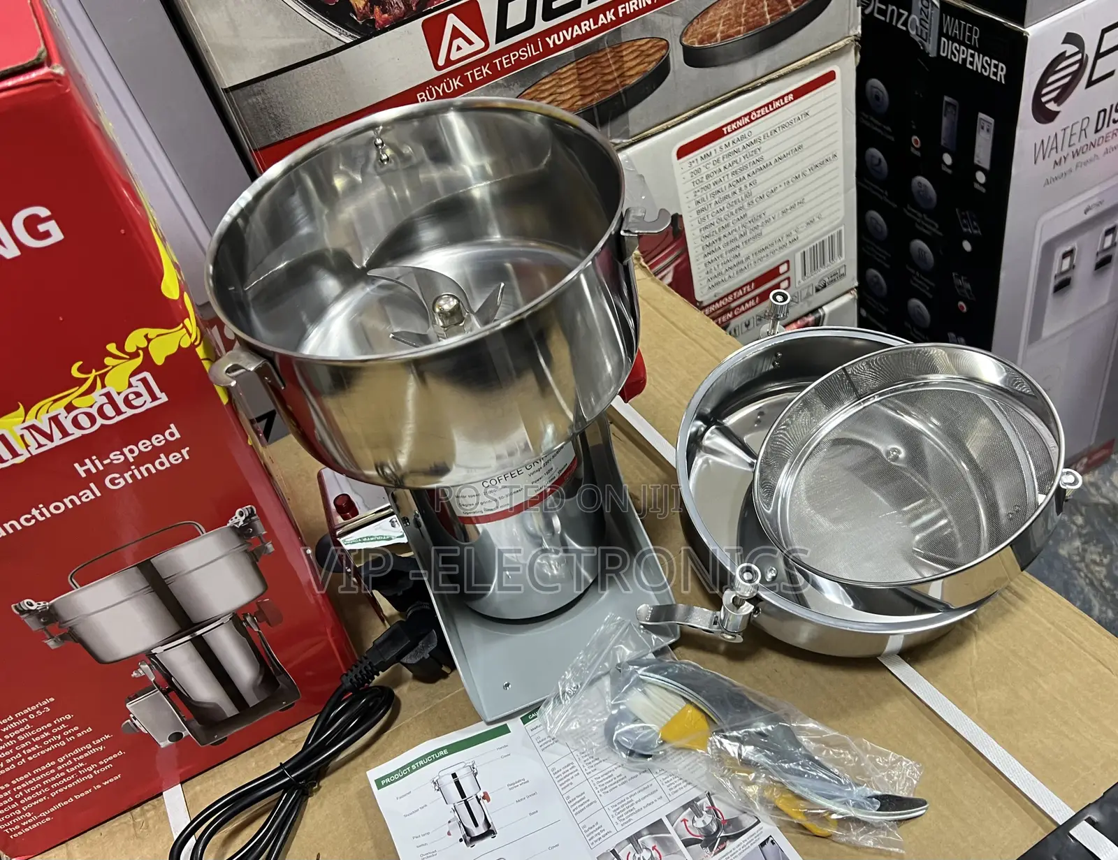 RIRIHONG Coffee Grinder 2500G Commercial Coffee Grinder – 150