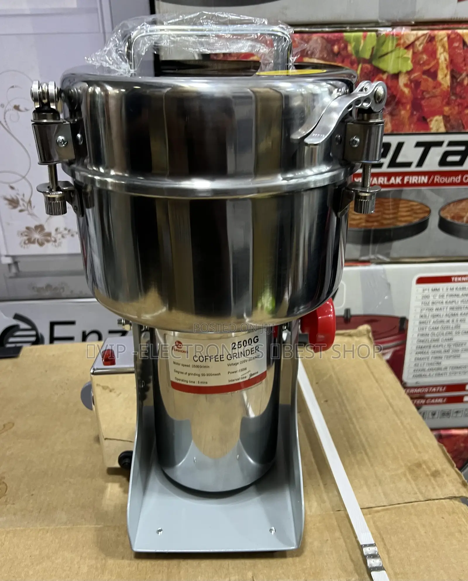 RIRIHONG Coffee Grinder 2500G Commercial Coffee Grinder – 150