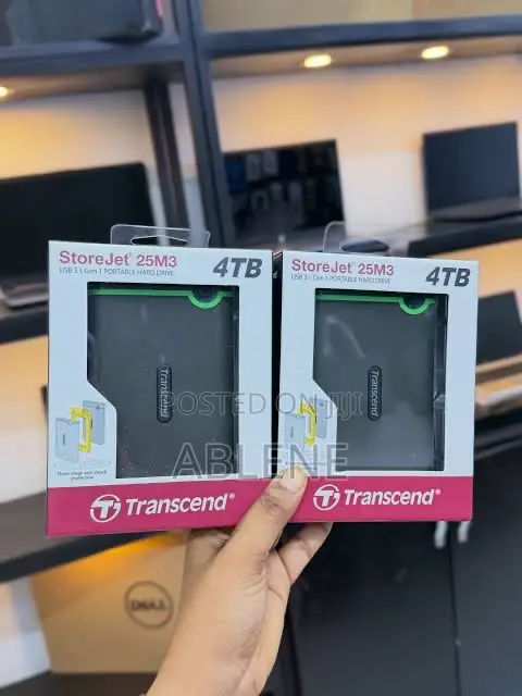 4TB Transcend External Hard Disk Drive