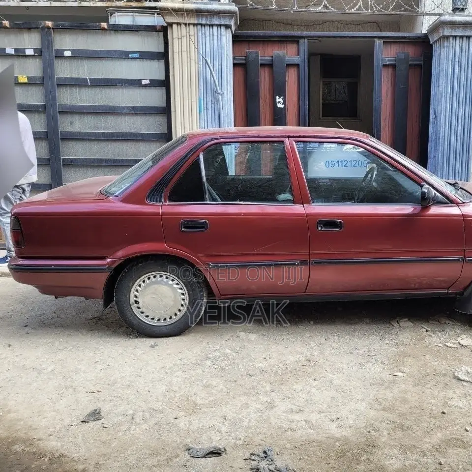 Toyota Corolla 1991 Red