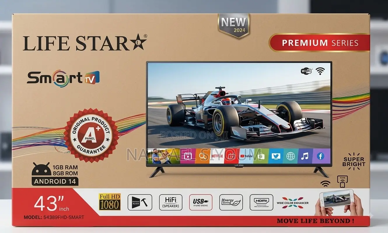Life Star 43" Smart TV