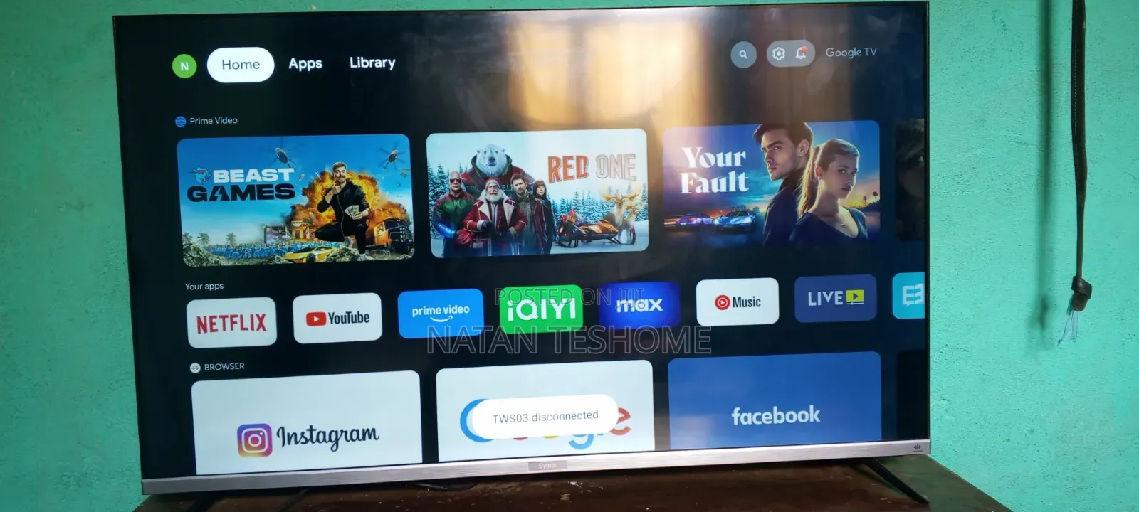 TV Syinix Glory
