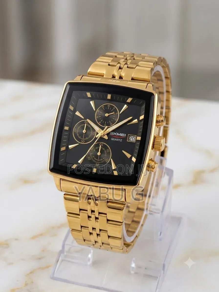 SKMEI Elegant Men's Quartz Watch Dial Multifunction