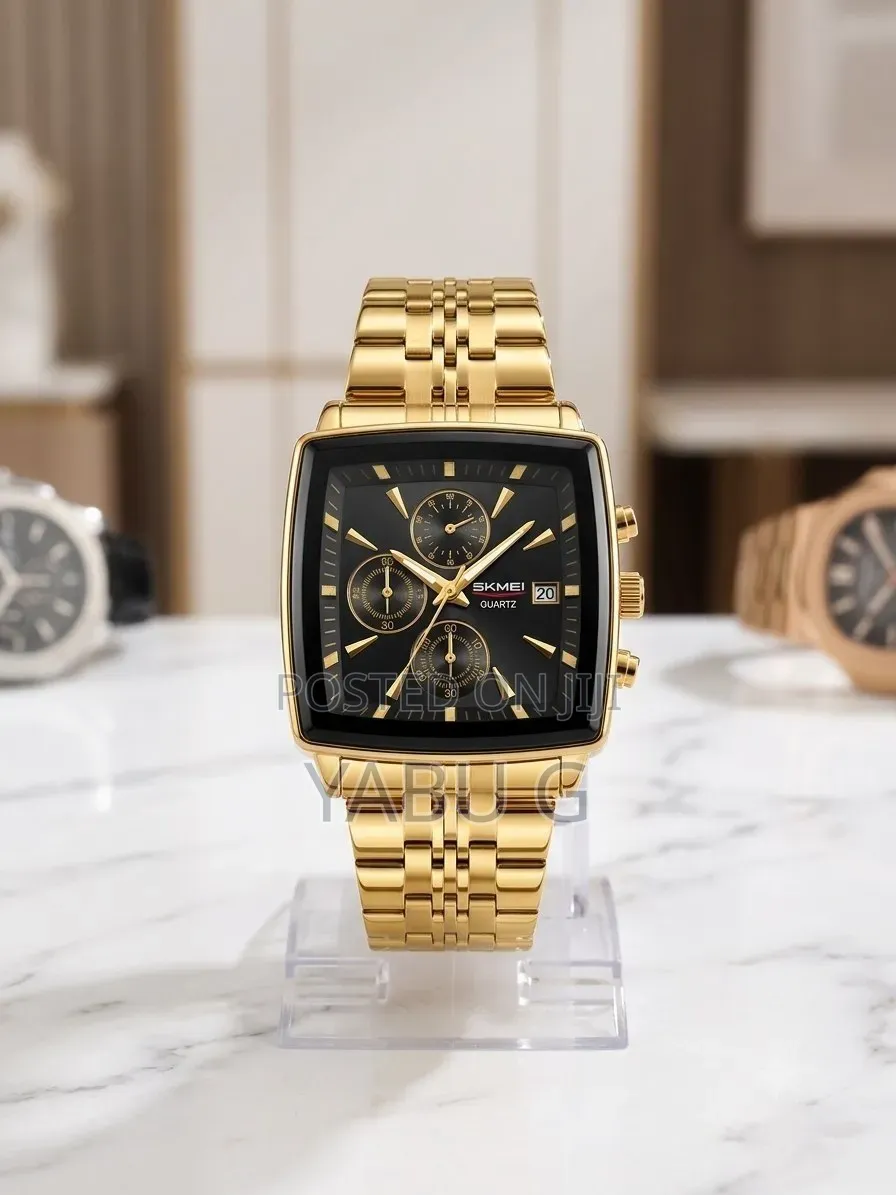 SKMEI Elegant Men's Quartz Watch Dial Multifunction