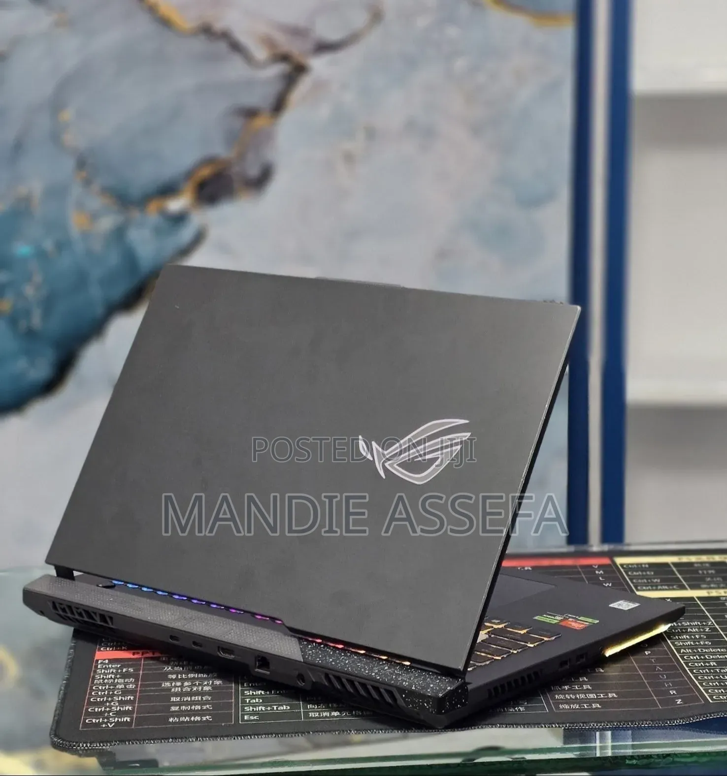 New Laptop Asus ROG Strix G17 16GB AMD Ryzen 9 SSD 1T