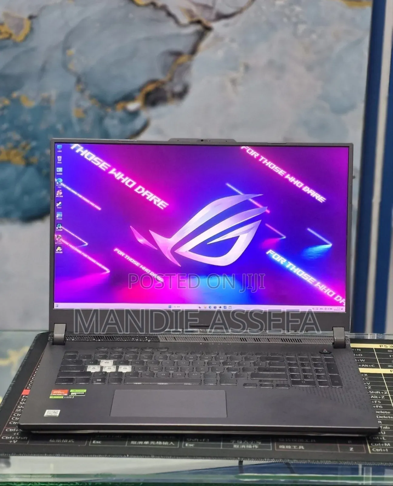 New Laptop Asus ROG Strix G17 16GB AMD Ryzen 9 SSD 1T
