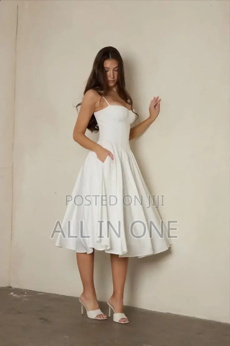 Spaghetti Strap Midi Dress