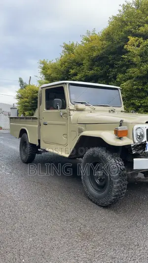 Toyota Land Cruiser 45 Pickup 1984 Gold