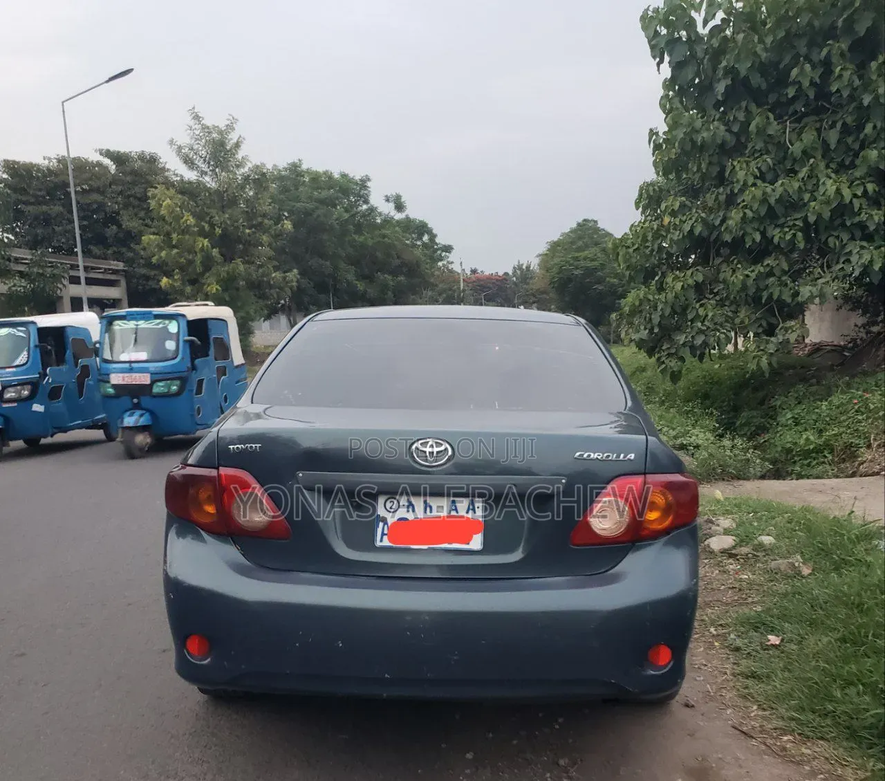 Toyota Corolla 2008 Blue