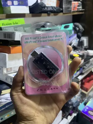 USB Virtual 7.1 Sound Card / የኮምፒውተር የድምጽ ካር
