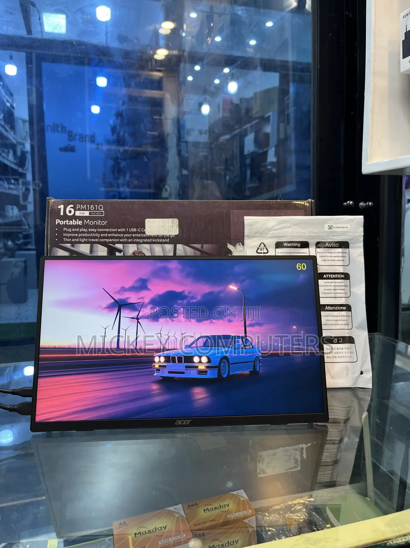 Acer PM161Q 15.6" Full HD Portable IPS Monitor