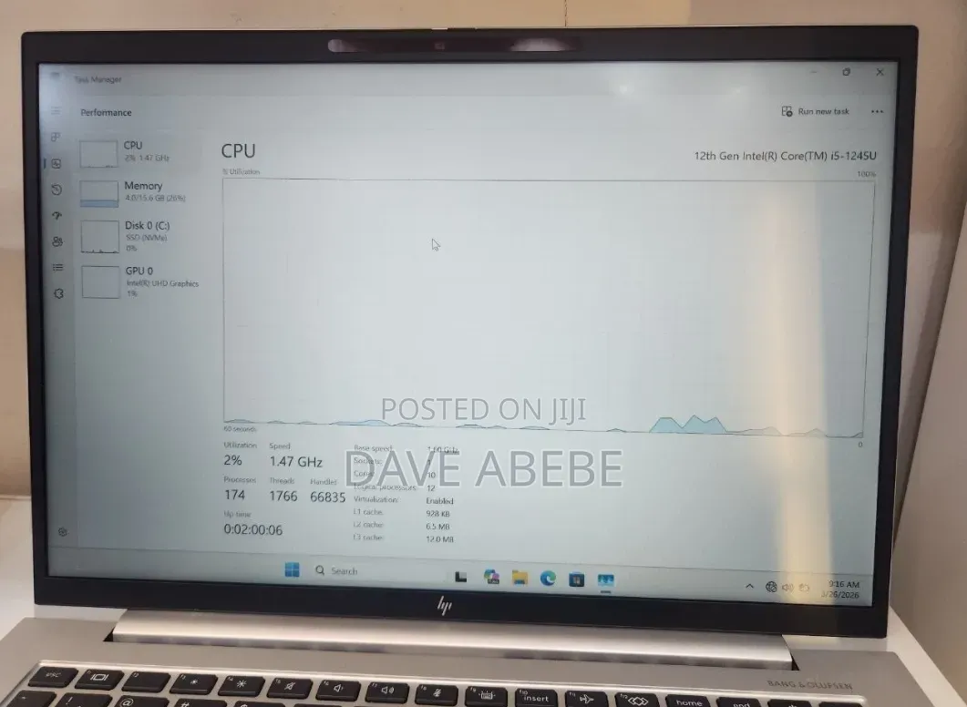New Laptop HP EliteBook 830 G9 16GB Intel Core i5 SSD 512GB