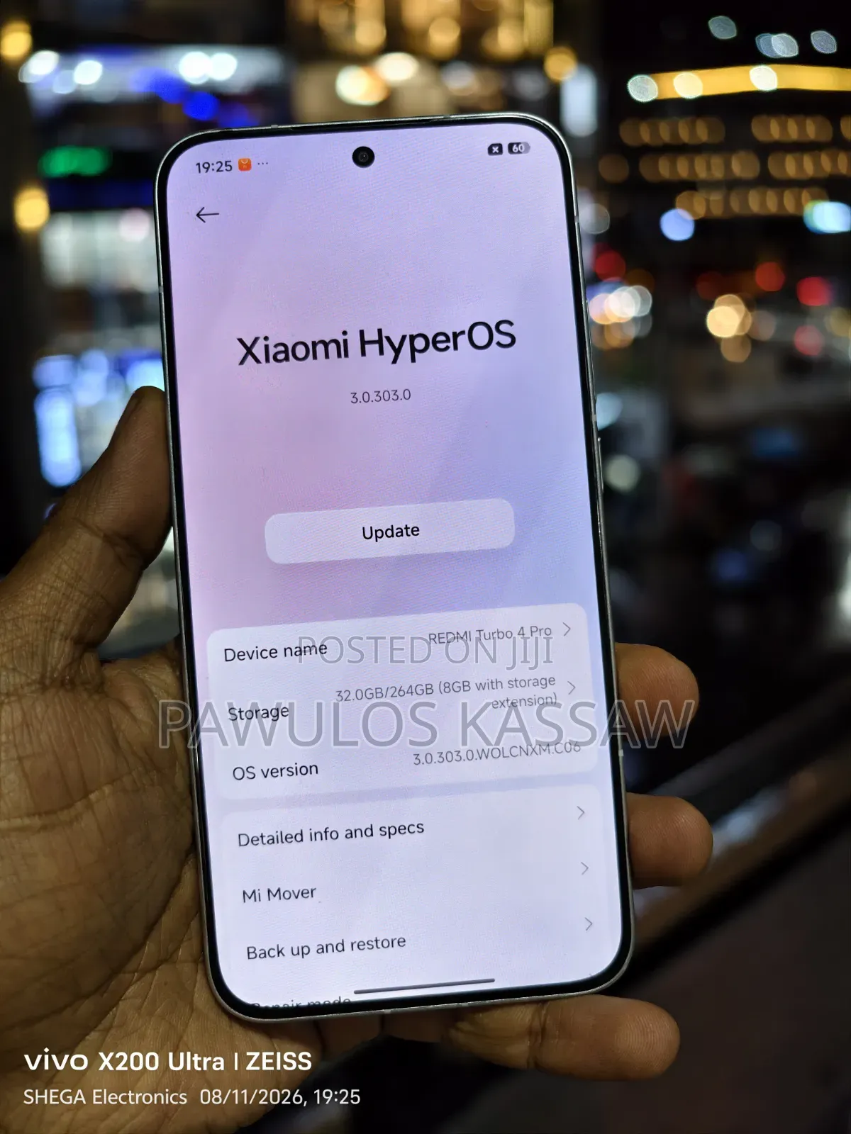 Xiaomi Redmi Turbo 4 Pro 256 GB Silver