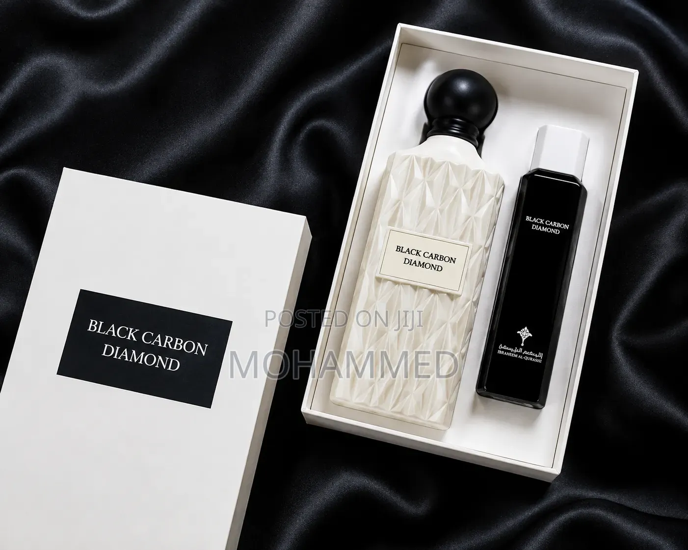 IBRAQ Black Carbon Diamond | Set (200ml + 50ml) | Luxury Perfume