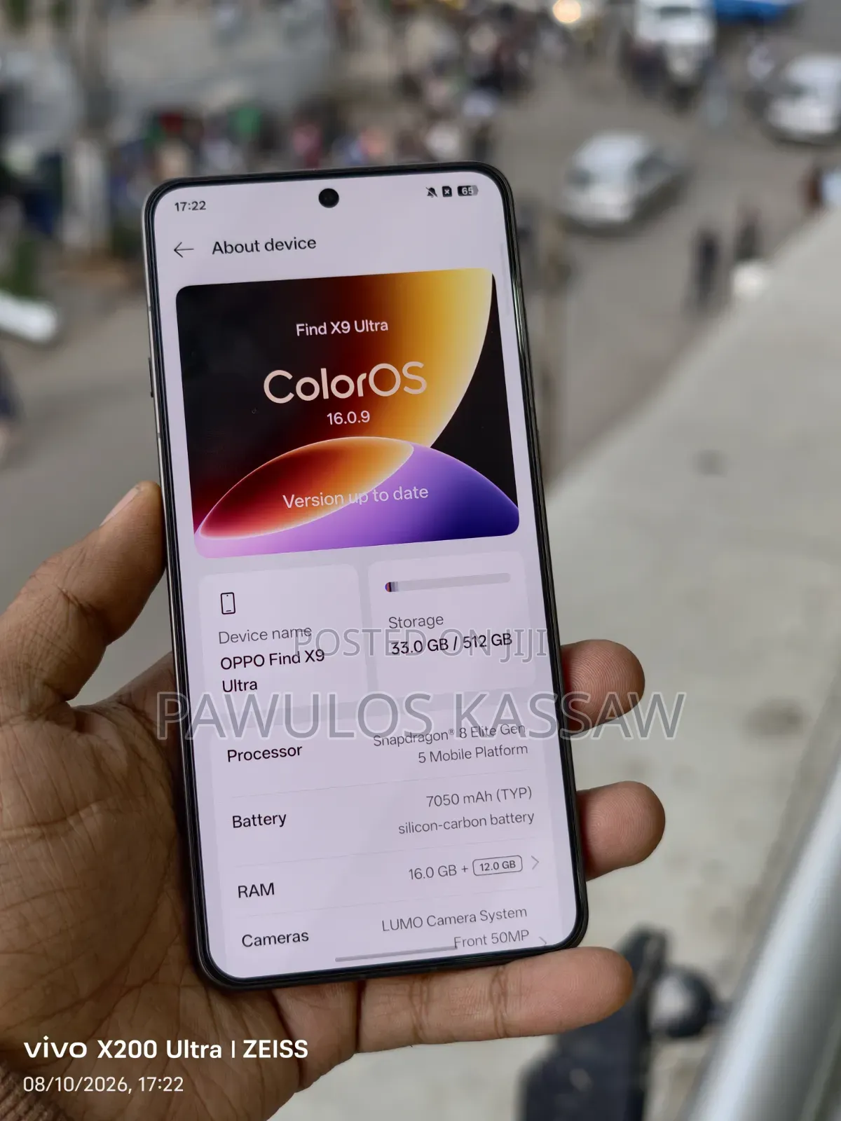 New Oppo Find X9 Ultra 512 GB Black