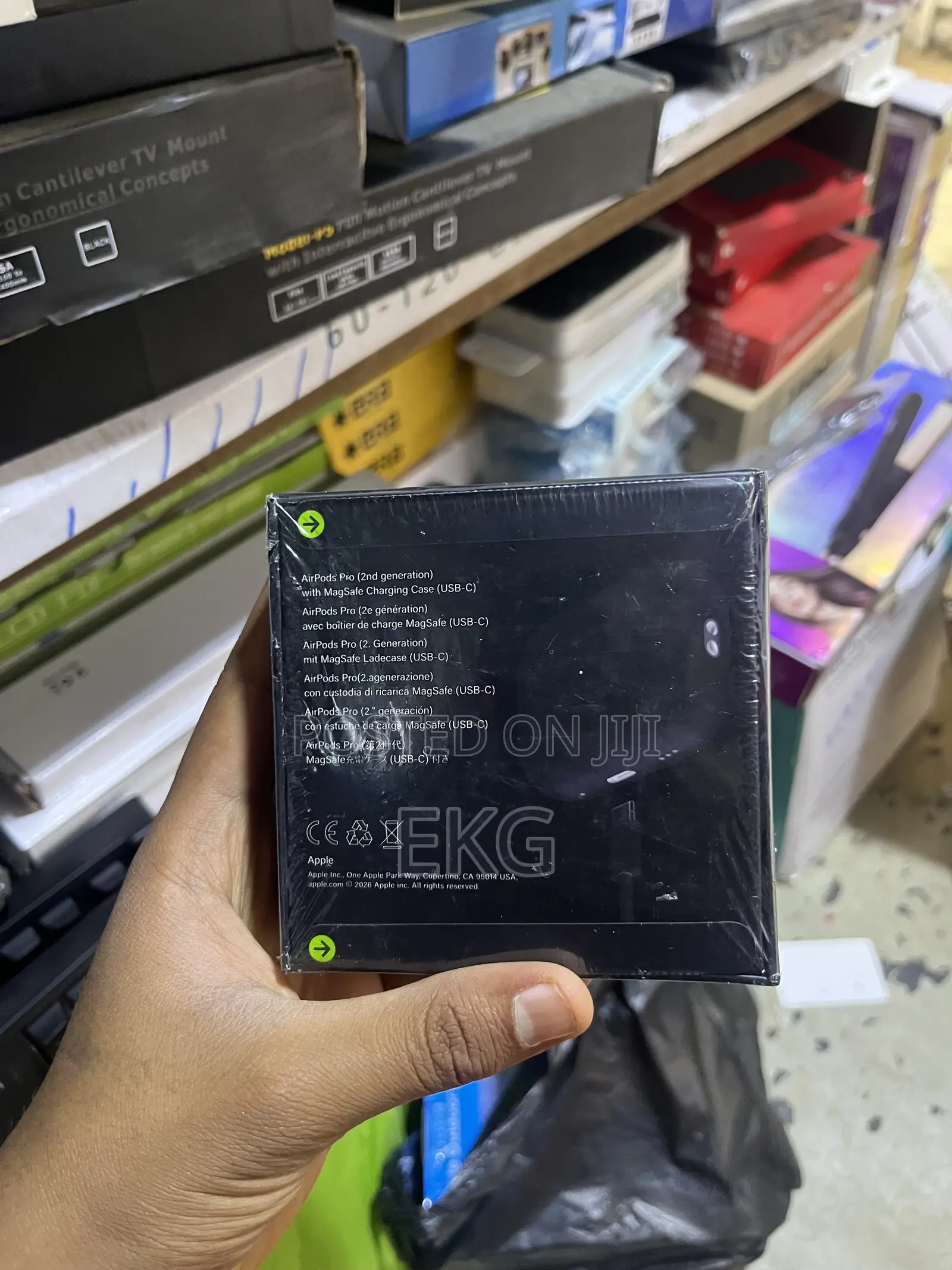 AirPods Pro 2nd Gen (USB-C) Black Edition - አዲስ ኤርፖድስ ፕሮ 2 ANC