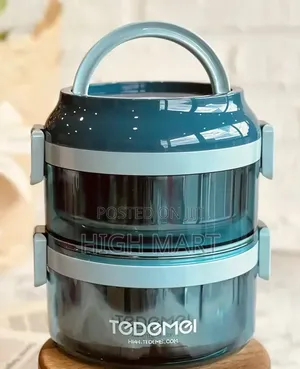 Tedmei 2layer Stainless Steel Lunch Box