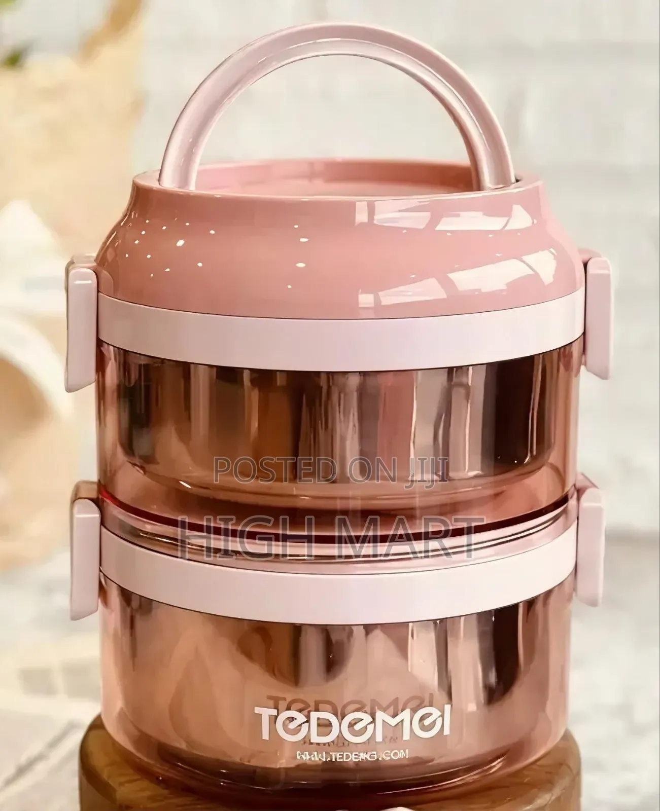 Tedmei 2layer Stainless Steel Lunch Box