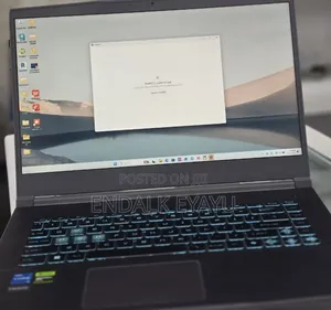 New Laptop MSI 16GB Intel Core i5 SSD 1T
