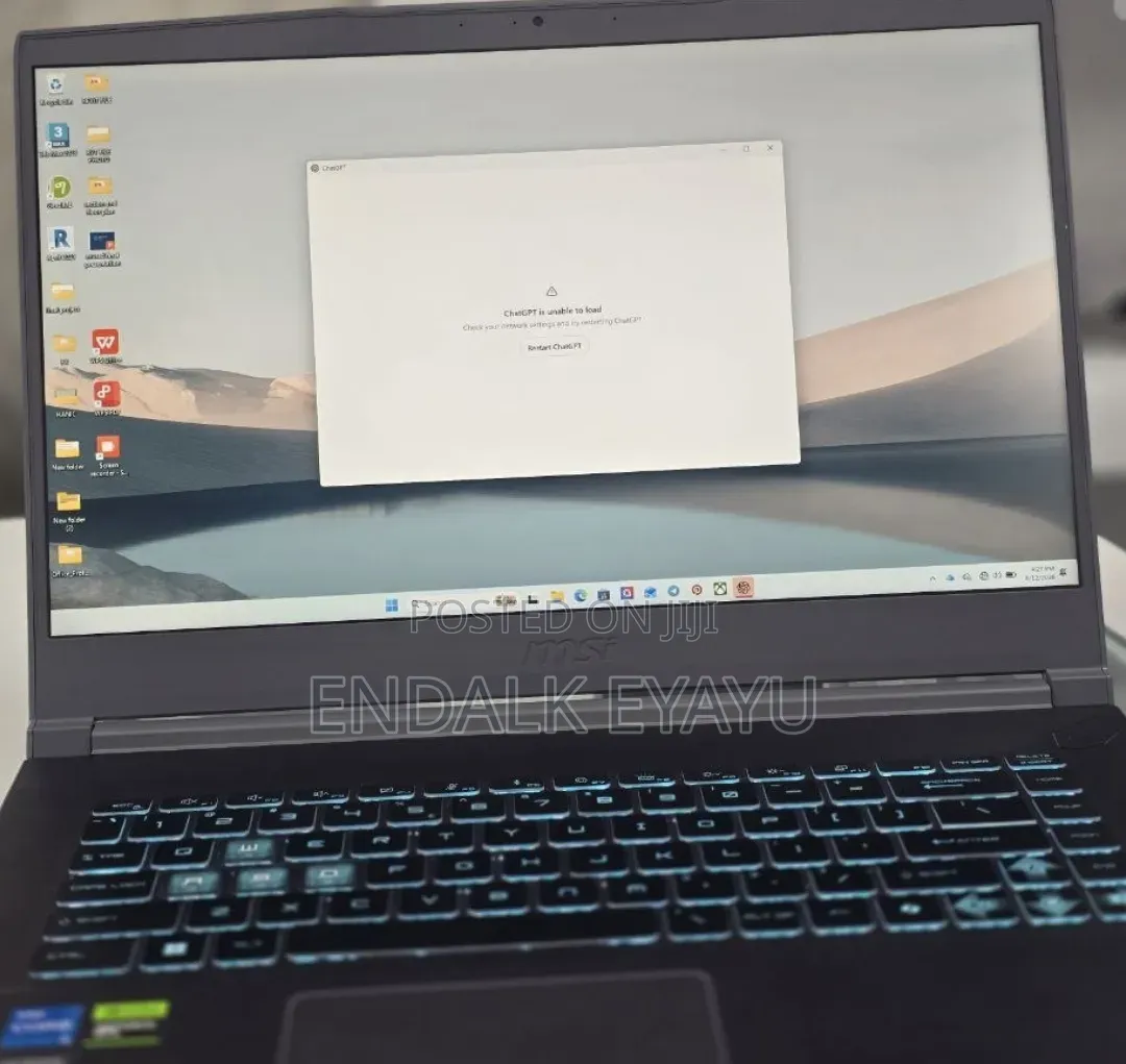 New Laptop MSI 16GB Intel Core i5 SSD 1T