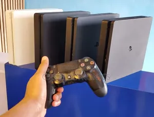 PS4 Slim Dubai Stock | FC 26 + Extra Games | 2 Controllers