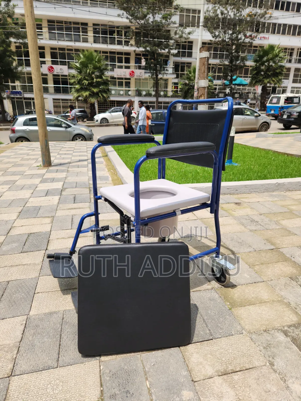 Commode Wheelchair留下wheelchair Toilet延長commode Wheelchair Medical New