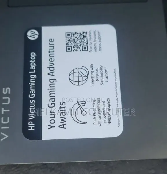 New Laptop HP Victus 15 16GB Intel Core i5 SSD 512GB