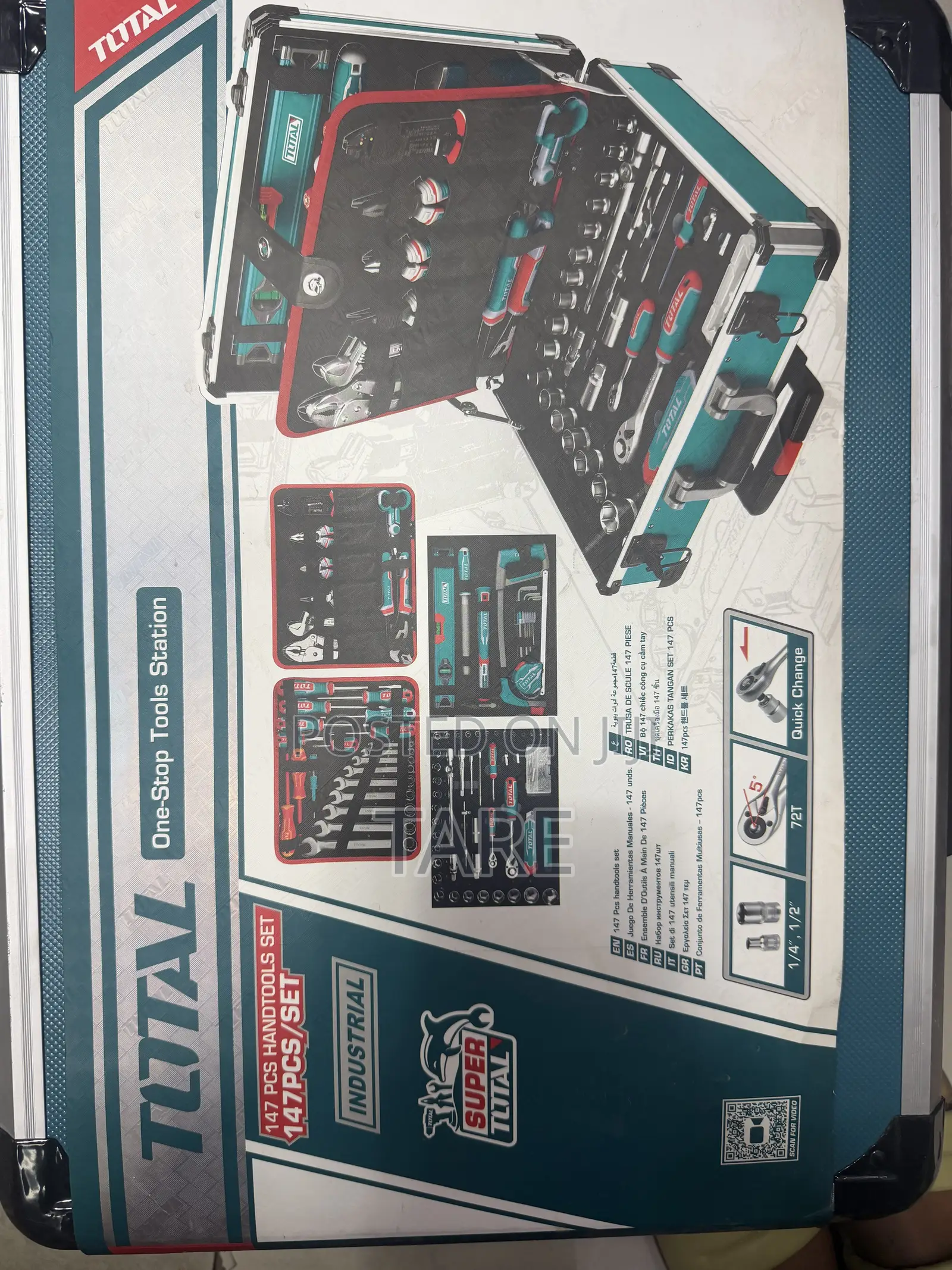 Total Tool Box 147pcs