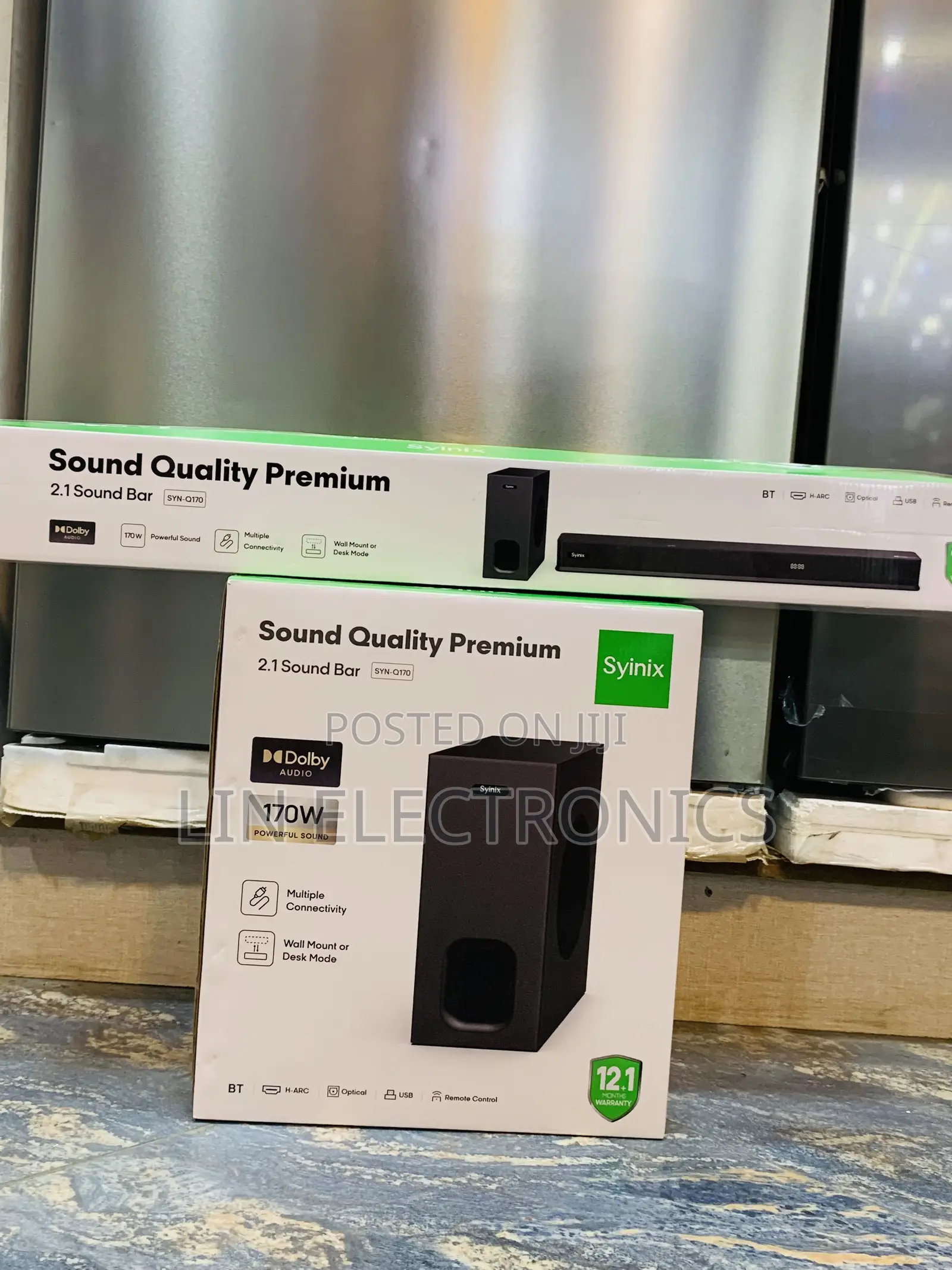 Syinix Sound Quality Premium 2.1 Sound Bar (SYN-Q170)