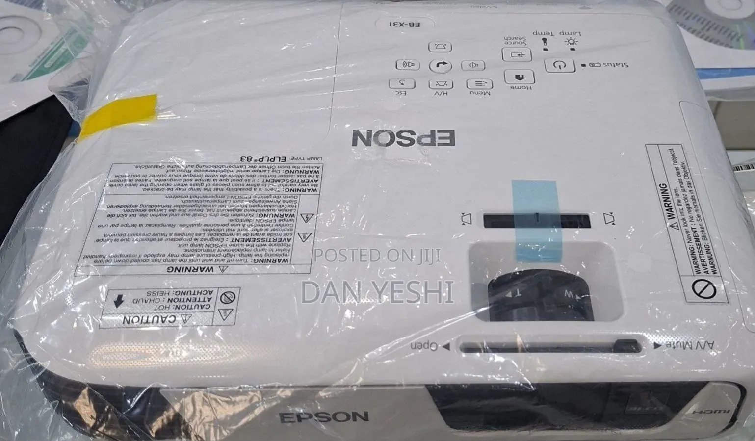 Brand New
Epson Projector 
Model Name: EB-x31
Hardware Int
