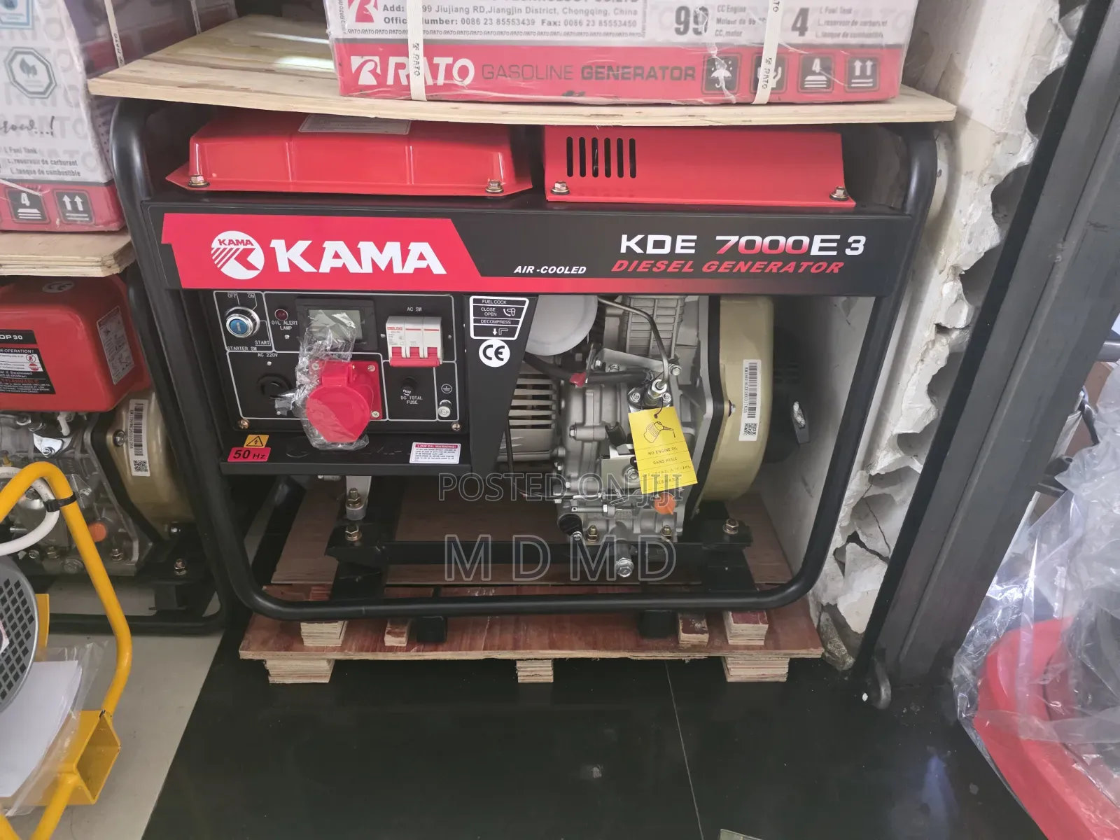 Genarator Kama 5kw 3fish