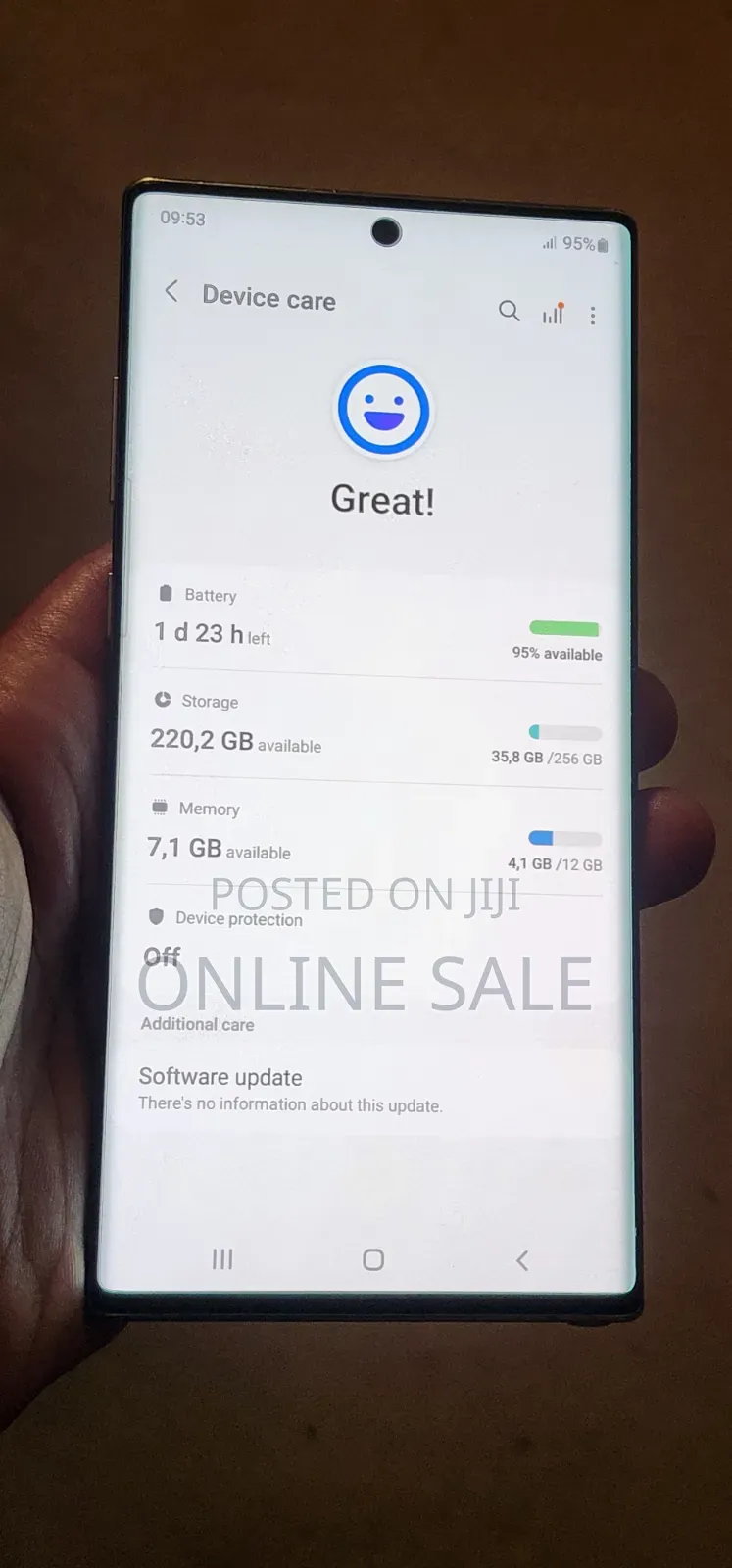 Samsung Galaxy Note 10 Plus 256 GB Silver