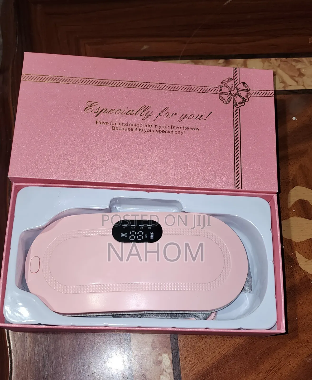 የወር አበባ ህመም ማስታገሻ እና የወገብ ማሳጀር (Menstrual Cramp Relief Heating Belt)