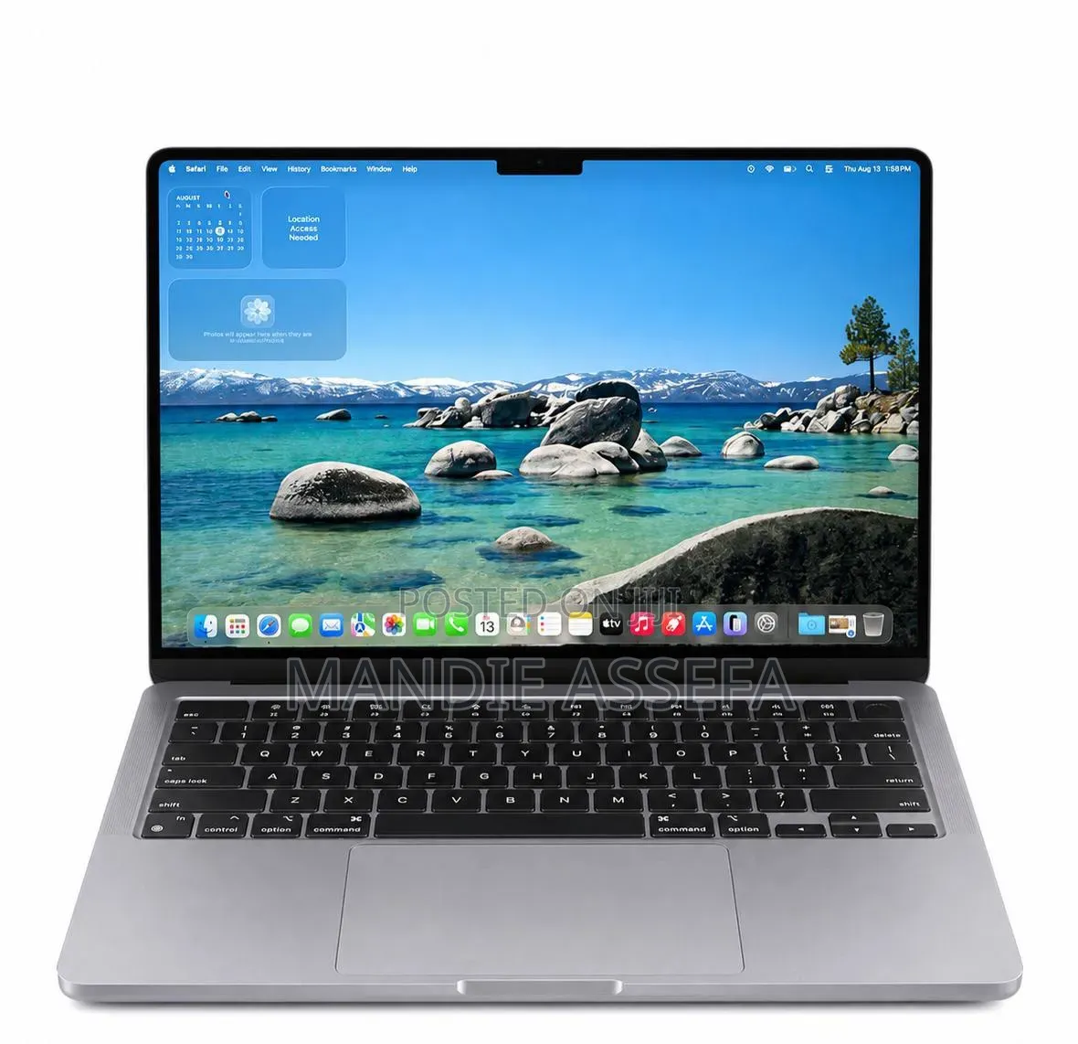 New Laptop Apple MacBook Air 2022 M2 8GB Apple M2 SSD 256GB