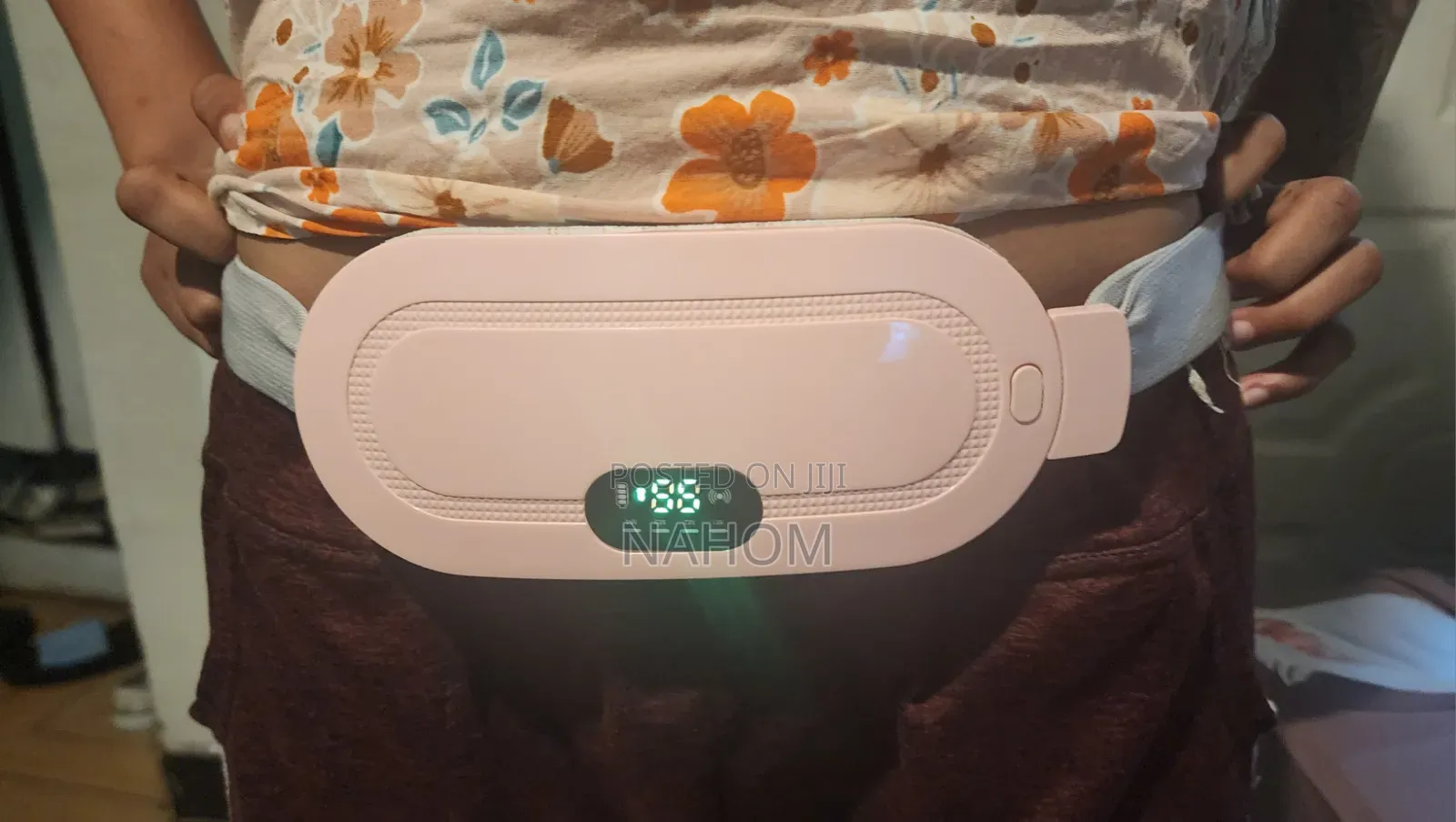 የወር አበባ ህመም ማስታገሻ እና የወገብ ማሳጀር (Menstrual Cramp Relief Heating Belt)