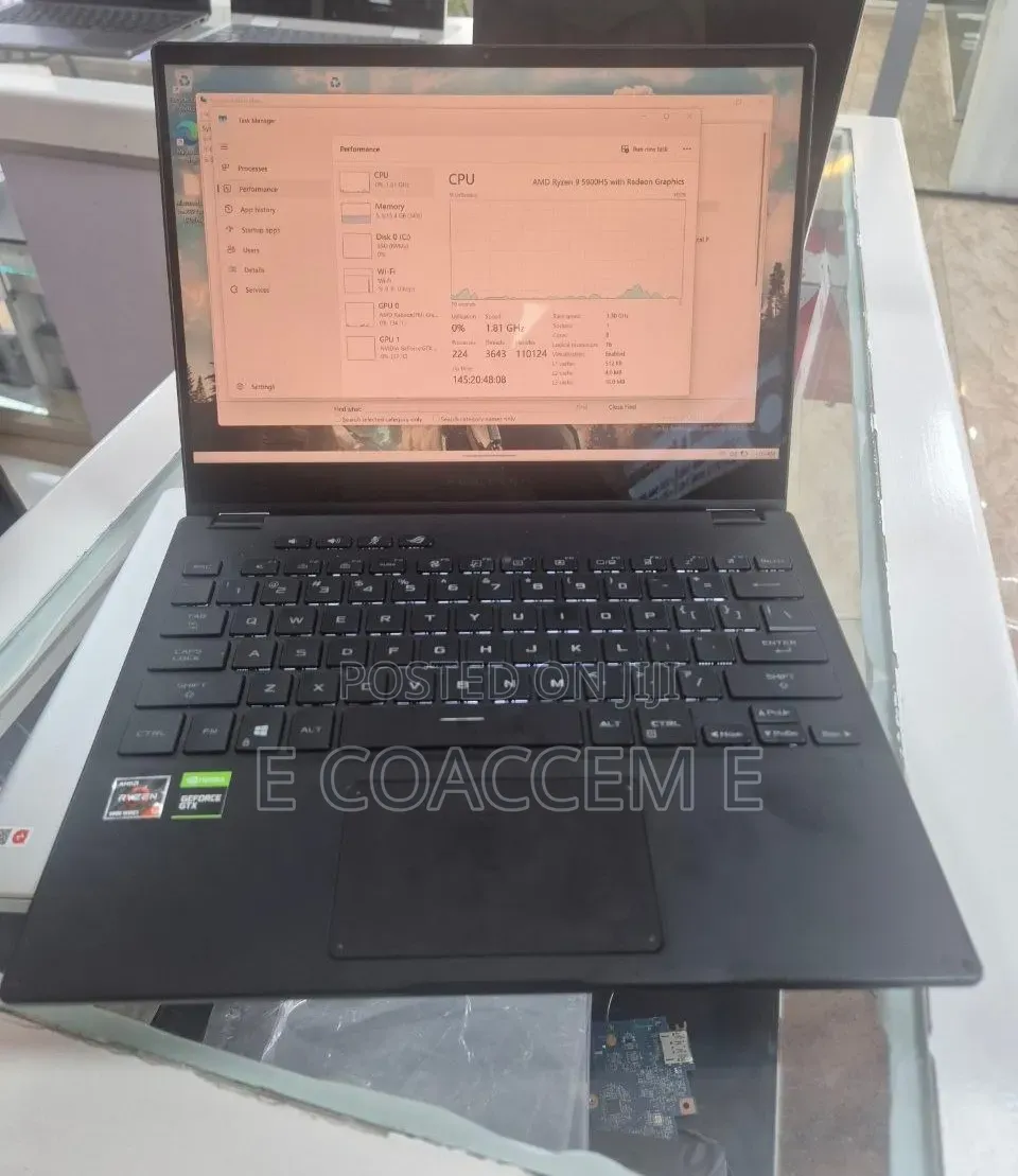 New Laptop Asus 16GB AMD Ryzen 9 SSD 512GB