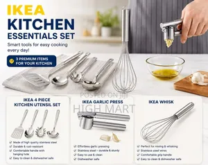 IKEA GRUNKA 4 Piece Kitchen Utensil