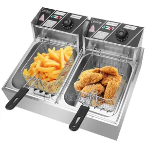 NIMA Double Electric Deep Fryer –