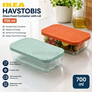 IKEA HAVSTOBIS Glass Food Container