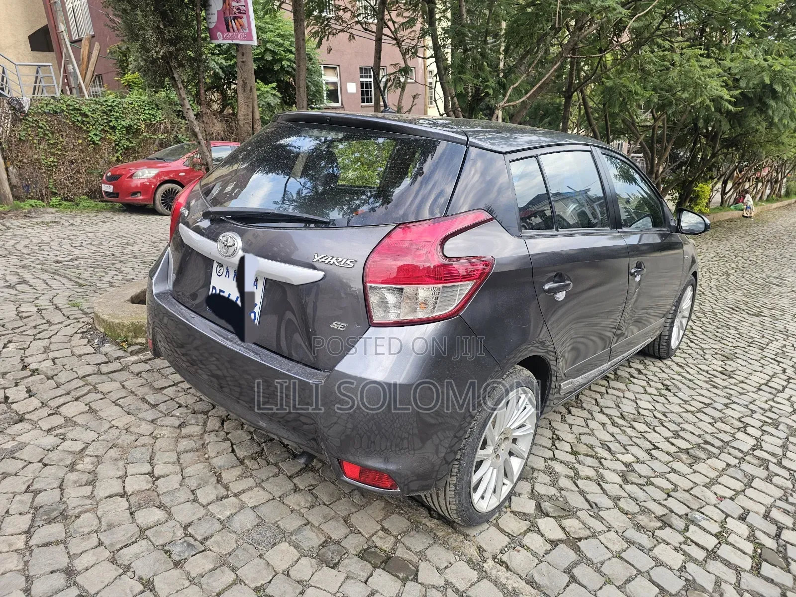 Toyota Yaris 2015 Gray