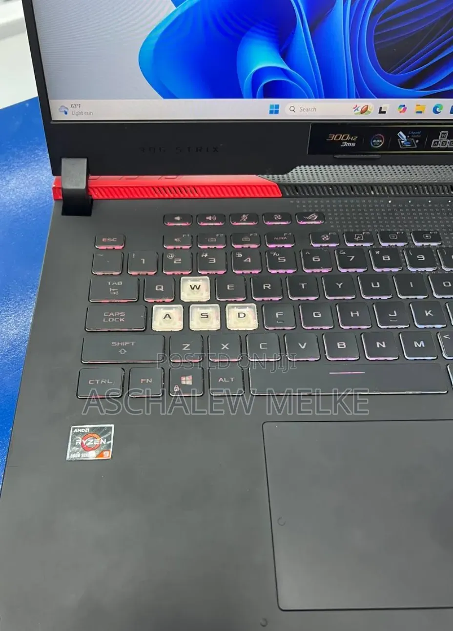 New Laptop Asus ROG Strix G15 16GB AMD Ryzen 9 SSD 512GB